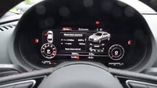 Le Virtual Cockpit de la Audi A3 2017 [upl. by Schwenk748]