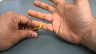 How To Make A Rubber Band Gun With Your Hand [upl. by Langley]