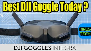 DJI FPV Goggles Integra Review  150 Less Than DJI Goggle 2 [upl. by Snahc358]