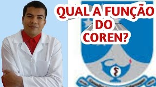 Qual a função do Coren  Enfermagem Prática [upl. by Notlok]