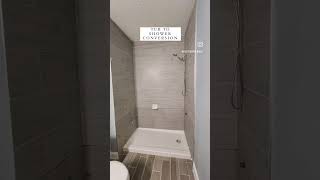 Tub to Shower Conversion contractor homeremodel homerenovation [upl. by Charlotte59]