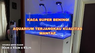 BRM Setting Aquarium Vivaria Optic Clear super bening 90cm [upl. by Zellner]