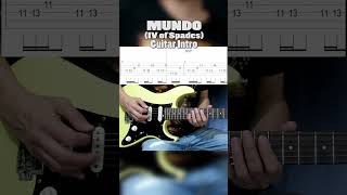 Mundo Wish Bus 1075 Live Version guitar intro mundo ivofspades guitarintro guitartabs shorts [upl. by Greenburg]