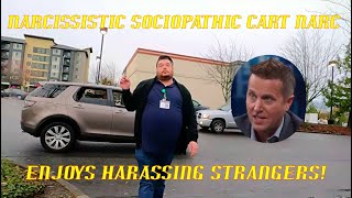 Narcissistic Sociopathic Cart Narc Harassing Strangers Once Again NEW [upl. by Waxler]