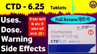 CTD 625 tablets uses in hindi  doses side effects warning  reviewfull details ctd 625 mg tab [upl. by Einafit]