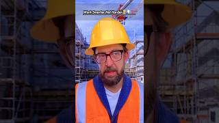 Part 135  work smarter not harder👷💡workers construction work smart job viralvideo shorts [upl. by Kirre305]