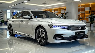 New 2025 Honda Accord Revealed  Features Pricing and Specs [upl. by Nomar206]