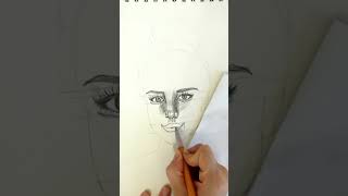 Sketching with Loomis method sketch loomismethod art drawingtutorial [upl. by Tsai]