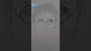 Harry Potter art🖤 art drawing harrypotter halloween viralvideo harrypotterdrawing movie yt [upl. by Bunde]