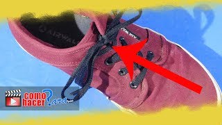 Truco para ATARSE LOS CORDONES RÁPIDO ⊳ ¡En 3 Segundos [upl. by Addiego]