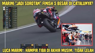 Jadi Sorotan Luca Marini Finish 5 Besar Luca Marini  Hampir Tiba di Akhir Musim Tidak Lelah Tapi [upl. by Hutchison]