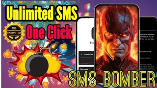 One Click Unlimited OTP 👹  flash bomber sms  ek sath 1000 message kaise bheje smsbomber [upl. by Nylireg348]