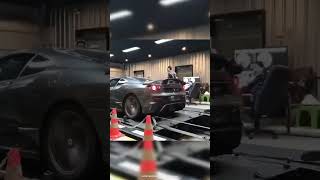 Ferrari F430 Dyno Test Exhaust Flames w Fi EXHAUST Scuderia Bumper Conversion Muffler [upl. by Alimat]