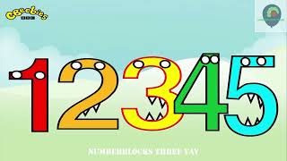 NumberBlocks Intro But Numerator Numbers Version Song  1 to10 Blocks  Numerator Blocks [upl. by Searcy]