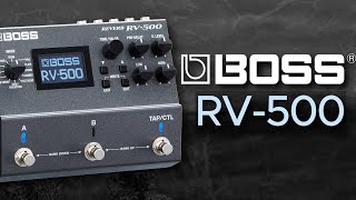 BOSS RV500 Reverb Sound Demo no talking with dreadbox Nymphes Synthesizer [upl. by Negrom371]