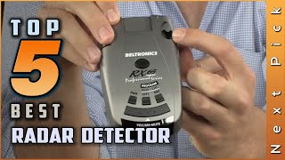 Top 5 Best Radar Detectors Review in 2023 [upl. by Bary973]