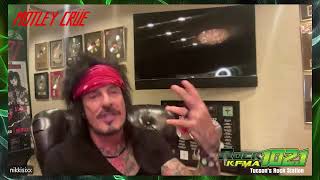 ZOOM INTERVIEW WITH NIKKI SIXX [upl. by Cosimo]