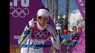 2014 OS Sotji Längdskidor 10 km K Damer [upl. by Madian]