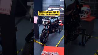 2023 Hero Xtreme 160R 4V  7 Things To Know  BikeWale shorts [upl. by Elleirda]