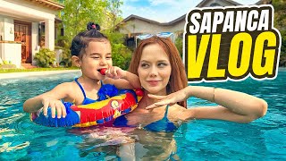 ÖZLENEN SAPANCA BUNGALOV TATİLİ  VLOG OykuKarta [upl. by Esinaej]