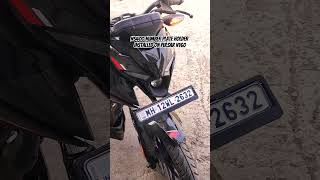 Ns400 number plate holder installed on Pulsar N160 pulsarn160 ns400 [upl. by Leventhal565]