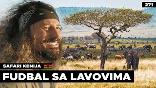 ČUDO na safariju i FUDBAL sa lavovima 🇰🇪 [upl. by Srini]