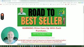 Road To Bestseller Review  How To Become a Best Selling Author Quickly and Consistently [upl. by Rox]