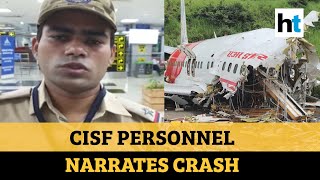 Watch Eyewitness recounts Air India Express plane crash at Kozhikode airport [upl. by Aitetel634]