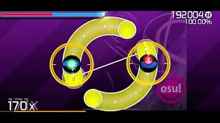 Osu Mobile Gameplay Nightmare difficulty [upl. by Rick]