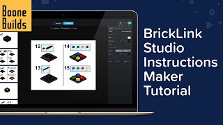 Bricklink Studio Instructions Maker Tutorial [upl. by Ackerley]