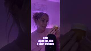 ASMR Clicky Nail Tapping With SUPER Clicky Whispering In A NY Accent sleepaid whispers [upl. by Roswald]