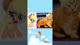 MY LITTLE PONY cute kittens 😻💖 shorts [upl. by Leihcey]