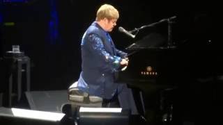 Elton John quotRocket Manquot wpiano solo intro  Mobile AL March 15 2016 [upl. by Neellok]