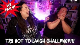 Try Not To Laugh Challenge with Karly WE FAILED 🤣 trynottolaughchallenge trynottolaugh [upl. by Ennaesor67]