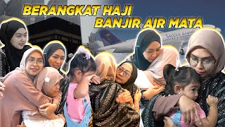 BERANGKAT HAJI PERTAMA RICIS Banjir Air Mata [upl. by Leifeste]