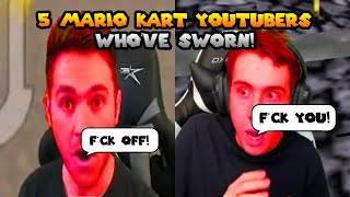 5 MARIO KART YOUTUBERS WHOVE SWORN IN VIDEOS ON ACCIDENT TWD98 NMeade FearsomeFire [upl. by Ardnasela]