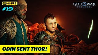 Odin sent Thor with Atreus  God of War Ragnarok  PC Gameplay Part 19 [upl. by Thorma]