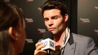 Daniel Gillies Interviews TV Fanatic at Vampire Diaries Event [upl. by Kiker]