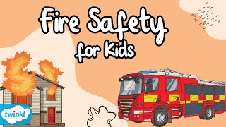 Fire Safety for Kids  Fire Drill at School  🔥 Fire Safety Rules for Kids [upl. by Nereen333]