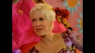 Chris Isaak  Brit tv  with Paula Yates on quotThe Big Breakfastquot 32293 [upl. by Ydarb]