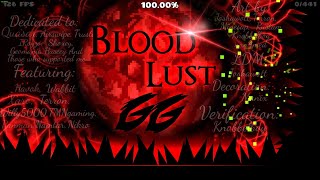 Bloodlust by Knobbelboy extreme demon 100 [upl. by Inele]