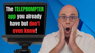 Best free teleprompter app few people know about [upl. by Jo Ann948]