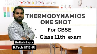 Thermodynamics One Shot  Shailesh Gupta Sir  Theory of chemistry [upl. by Drofnats]