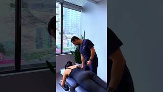 THORACIC SPINE ADJUSTMENT 😲🦴💥 [upl. by Afra]