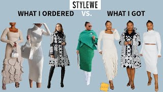 STYLEWE What I ordered Online Vs What I got  CalyciousLoves [upl. by Eirelav]