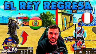 AKILES REGRESA JUEGA PVP CON INFLUENSER 😳😳 EL REY AKILES VIENE A RECUPERAR SU TRONO 🔥 [upl. by Ayamahs]