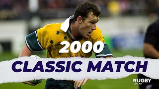 FULL REPLAY  2000 Bledisloe Cup G2 All Blacks vs Wallabies [upl. by Binetta]