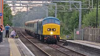 45118 passes Barnt Green on a railtour 270724 [upl. by Kral]