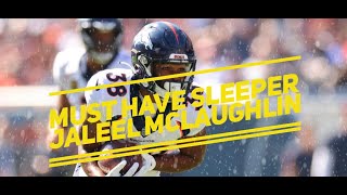 Top 5 Running Back Sleepers  Jaleel McLaughlin [upl. by Portwin]