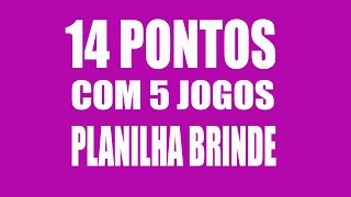 Como Ganhar na Lotofácil com Poucos Jogos 14 Pontos na Lotofácil com Apenas 5 Jogos  CONFIRMADO [upl. by Kissiah]